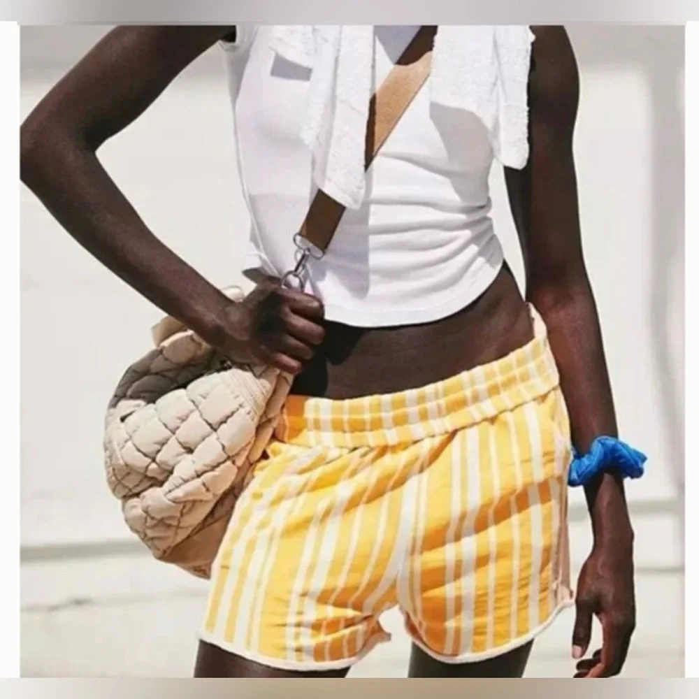 FP Movement All Star Printed Shorts Medium Clementine Combo NWT - Picture 3 of 11